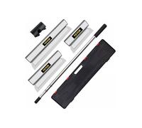 Kit Lames Écumage 25/40/60 cm spatule cloisons sèches poignée extension plâtrage mur