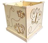 Kit Lampe - Papillon Marron G