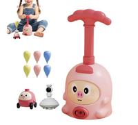 Kit lanceur de ballons, manuel gonflable à air avec animaux, voiture jouet à pompe - pour intérieur, extérieur, jardin et cour, terrasse, printemps, été, jeux de fête