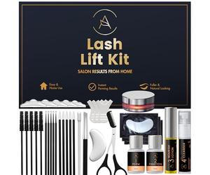 Kit Lash Lift ALK1-15 Applications - Rehaussement des Cils - 6-8 Semaines | Formule Végane sans Danger pour un Usage à Domicile, Manuel Détaillé en 5 Langues, Résultats Visibles Dès la Première Fois