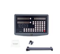 Kit LCD DRO, SNS-2V lecture numérique 2 axes DRO et encodeur linéaire à échelle linéaire for tour, fraisage, perceuse, machine CNC