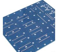 Kit LED 20,3 x 20,3 x 20,3 cm, lumière 3D pour cube, kit de bricolage avec LED bleues pour projets de faisceau industriel, taille PCB 11,1 x 12,7 cm, compatible avec STC12C5A60S2 ULN2803 74H