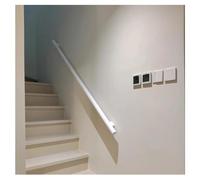 Kit LED il - Ensemble complet de mur de sécurité pour intérieur/extérieur - Garde-corps d'escalier en aluminium durable - 1,5 m - Couleur blanche - Illumine