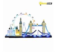 Kit LED - Installation facile pour LEGO Architecture Londres 21034 - Éclairage premium