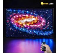 Kit LED - Installation facile pour LEGO La Voie lactée 31212 - Télécommande incluse