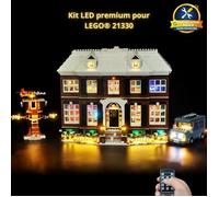 Kit LED - Installation facile pour LEGO Maman, j’ai raté l’avion ! 21330 - Télécommande incluse
