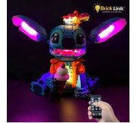 Kit LED - Installation facile pour LEGO Stitch 43249 - Éclairage premium