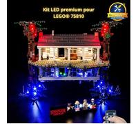 Kit LED - Installation facile pour LEGO Stranger Things 75810 - Télécommande incluse