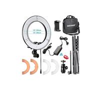 Flash Neewer Kit LED Ring Light avec Pied 36cm Anneau Lumineux 36W 5500K avec Tube Souple,Filtre,Sabot,Récepteur sans Fil Eclairage pour Caméra Smartphone Photo