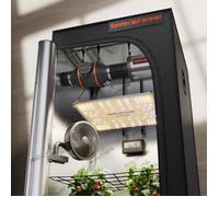 Kit LED - Spider Farmer SF1000 - Tente 70x70cm - Filtre à charbon - Éclairage pour culture indoor