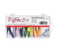 Kit leurre avec têtes plombées Berkley Pulse Shad (x20) Multicolore 6 cm