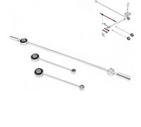 Kit Levier de Vitesse Tringlerie de Changement Compatible avec PEUGEOT 206 206CC 207 CITROËN C2 - Remplace 2454F2 2454G5 245282 245291 - Ensemble Biellette de Transmission de Boîte Vitesses