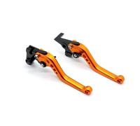 Kit Levier Embrayage Levier Frein Moto Leviers D'embrayage De Frein Pour 990/950/640 Adventure 640 Pour LC4 Pour Accessoires De Moto D'aventure Réglables(Orange)
