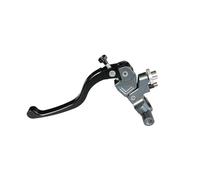 Kit Levier Embrayage Levier Frein Moto Leviers D'embrayage Universels Pour Moto 22 Mm Câble De Traction Gauche(Titanium)