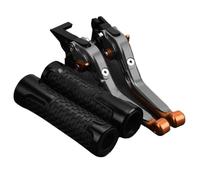 Kit Levier Embrayage Levier Frein Moto Pour F650GS Pour F 650GS Pour F 650 GS Pour Dakar 2000-2004 2005 2006 2007 Poignées Guidon Levier Embrayage De Frein Réglables(Q)