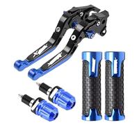 Kit leviers Frein/Embrayage Pliables, poignée et Bouchons de Guidon pour Yamaha Xmax 125 200 250 X-Max 125 2009-2019