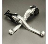Kit Leviers Frein Et D'embrayage Courts 3D Pour Tiger 660 Sport Pour Trident 660 (2021-2024)(Argent)