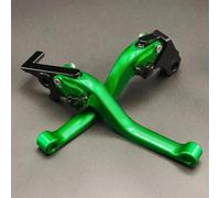 Kit Leviers Frein Et D'embrayage Courts 3D Pour Tiger 660 Sport Pour Trident 660 (2021-2024)(Vert)