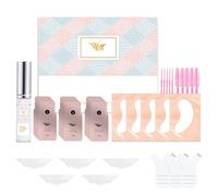 Kit Lifting des Cils, Kit Rehaussement de Cils,Set Semi-Permanent pour Curling et Perming des Cils,Le kit rehaussement de cils permet en quelques étapes simples de rendre,Idéal pour Salons