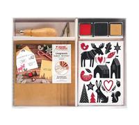 Graine Créative Kit linogravure Hiver scandinave