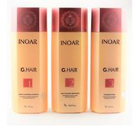 Kit Lissage Bresilien Ghair Antivolumen Inoar 3 X 1 L