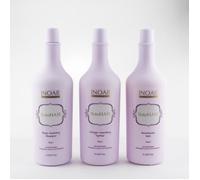 Kit Lissage Brésilien - INOAR - Botohair - 3 x 1000 ml - Nourrissant - Réduction du volume 60%