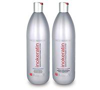 Kit Lissage Brésilien Inokeratin - 2 x 1000 ml - à la Kératine et à l'Huile d'Argan - sans formol
