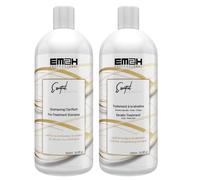 Kit Lissage Cheveux Abîmés - ESSENTIAL KERATIN - 2 x 500 ml