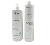 Kit Lissage indien Indian Minoa + shampooing L'Iéna 2 x 1 L