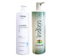 Kit Lissage indien Mya + shampooing L'Iéna 2 x 1 L