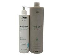 Kit lissage organique Forest Protein Lana 1 L + shampooing L'Iéna 500 ml
