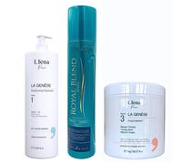 Kit Lissage Royal Blend Brazil Naturelle + shampooing & masque La Genèse L'Iéna 3 produits