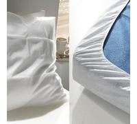 Kit Literie Jetable - 10 Housses Matelas 160x200 cm + 20 Taies Oreiller 60x60 - Usage Unique - Non Imperméable - Protection Literie - Idéal Hôtels, Gîtes, Campings, Centres Médicaux