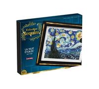 Kit loisir créatif - LANSAY - Collection Sequins - La nuit étoilée - Van Gogh - Dès 14 ans