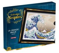 Kit loisir créatif - LANSAY - Collection Sequins - La Grande Vague - Hokusai - Dès 14 ans