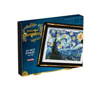 Kit loisir créatif - LANSAY - Collection Sequins - La nuit étoilée - Van Gogh - Des 14 ans