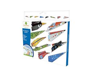 Kit Loisirs Créatifs Enfants - 18 avions en papier - Origami - Dès 7 ans - Sycomore - CRE44010