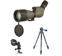 Kit longue-vue 20-60x80 vanguard xf80a avec trépied et adaptateur smartphone