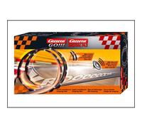 Boucles 2pcs en 8 Segments 1/43 avec Lumière et Son pour Digital 143 et GO!!! Carrera Noir
