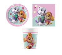 KIT / LOT PAT PATROUILLE DECORATION DE TABLE POUR LES FETES D' ANNIVERSAIRE - Serviettes + Gobelets + Assiettes