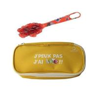 Kit Loto Complet 3 en 1 : 100 pions magnetiques Rouge + Baton ramasse jetons + Trousse Rangement - Set Accessoires Jeu Bingo + Carte