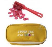 Kit Loto Magnetique 3 En 1 - Baton Ramasse Jetons + 100 Pions Transparents + Trousse - Bingo, Quine - Set Accessoires Jeu Et Carte
