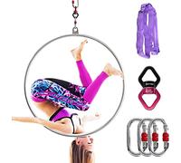Kit Lyra aérienne Prior Fitness, Lyra à Point Unique certifiée SGS pour Usage Domestique