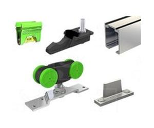 Kit MA240A-240cm rail alu + garniture 40kg - MANTION - MA40A-240 Noir G