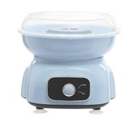 Kit machine à barbe à papa électrique Bleu 500 W | Machine à barbe à papa en forme d'astronaute avec tube chauffant à quartz et 1850 tr/min, < 45 dB, pour fête, anniversaire