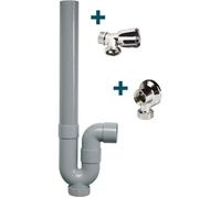 Kit machine à laver - SFERACO - Applique + robinet + siphon
