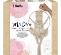 Kit macramé - Suspension décorative en macramé - A faire soi-même - Graine créat