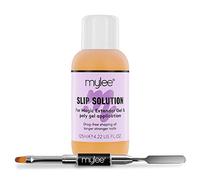 Kit Magic Extender Gel de Construction d'Ongle Mylee - Slip Solution 125ml et Outil Double, Extensions et Extrémités Ongles UV/ LED