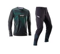 Kit Maillot Et Pantalons Mtb Gravity 1.0 Édition Limitée LEA Leatt Vert