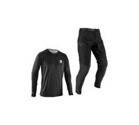 Kit maillot manches longues et pantalon leatt gravity 1 0 noir enfant